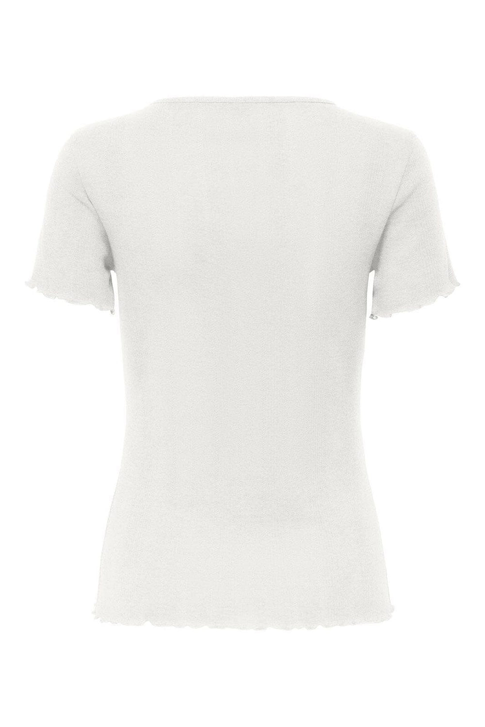 Only - Onltenna S/S Top - 4914967 Cloud Dancer