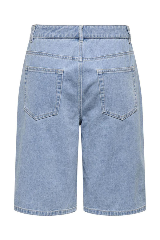 Only - Onlthilda Long Shorts Gua - 4774523 Light Blue Denim