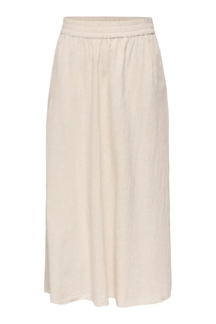 Only - Onltizana Long Skirt - 4996241 Silver Lining Nederdele 