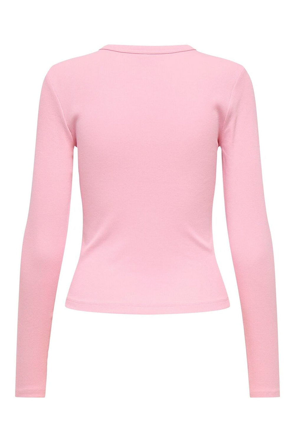 Only - Onlval L/S O-Neck Top - 4983077 Romance Rose