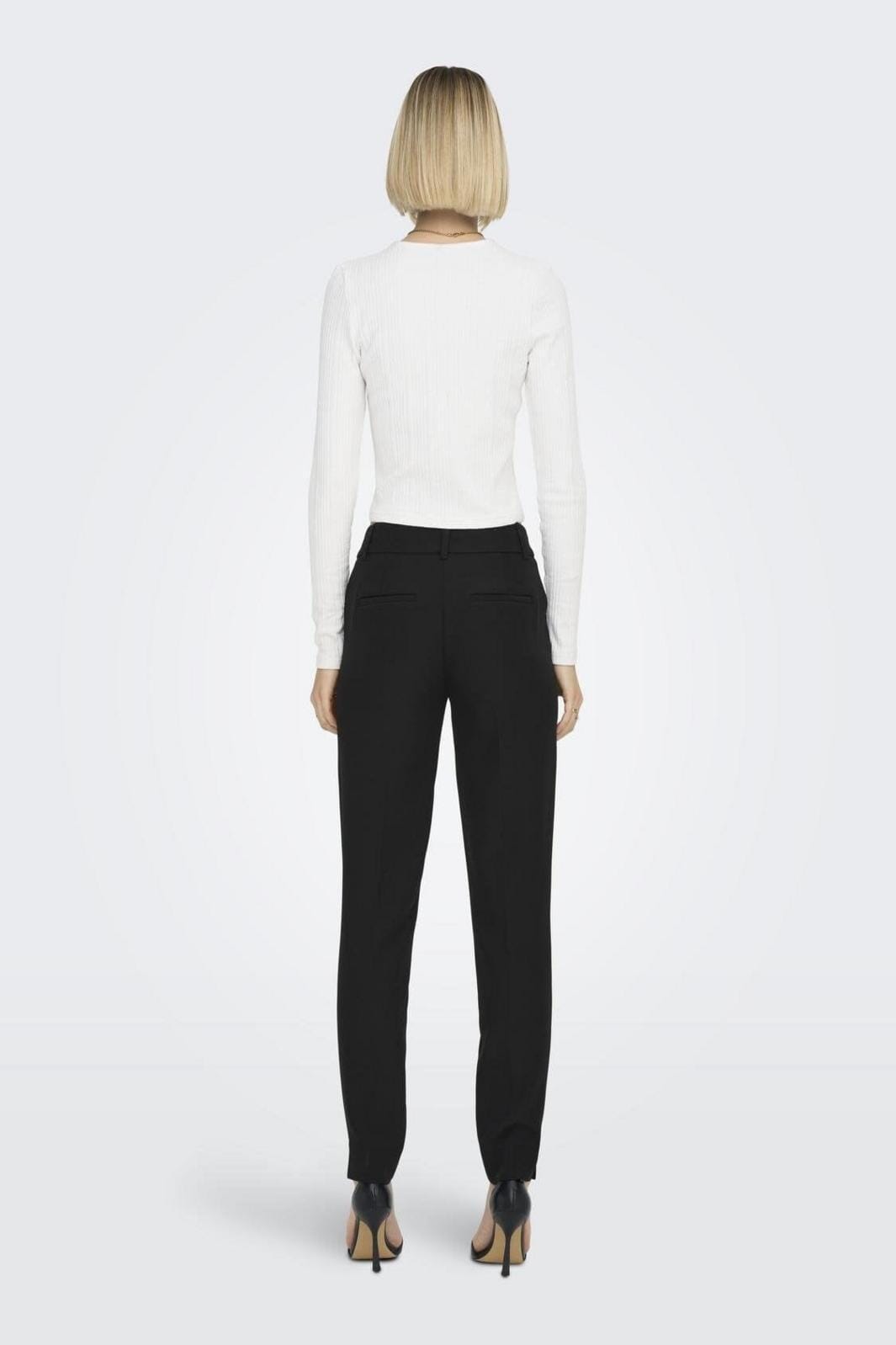 Only - Onlveronica-Elly Life Hw Pant - Black Bukser 