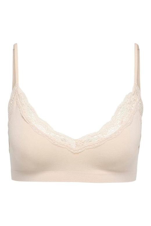 Only - Onlvicky Lace Scoop Neck Bralette Acc - 4928271 Peach Taffy
