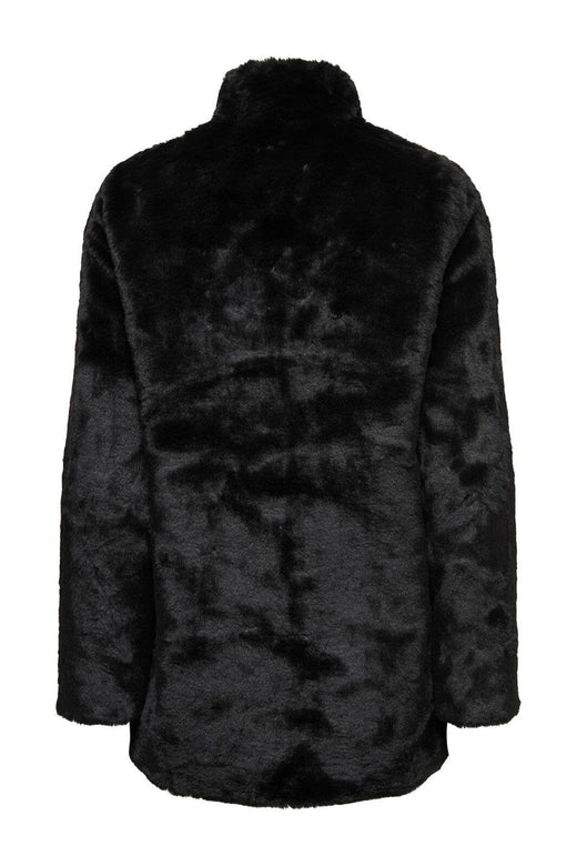 Only - Onlvida Faux Fur Coat - 2889506 Black