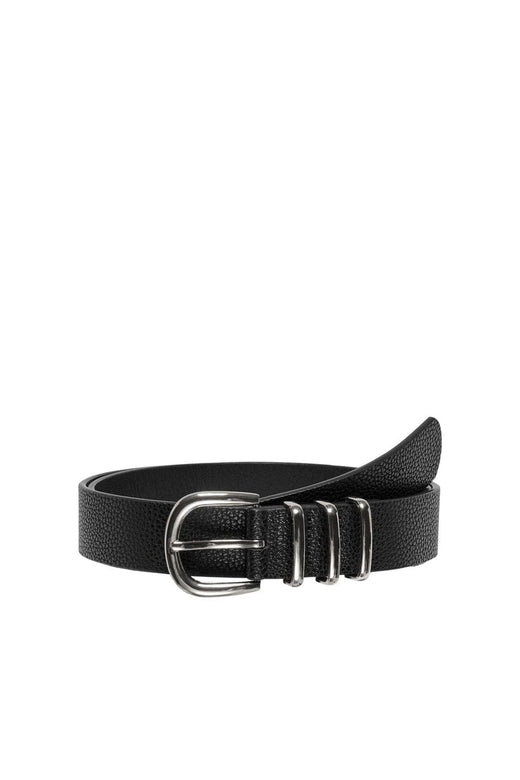 Only - Onlviola Pu Jeans Belt Acc - 4548298 Black Silver Metal
