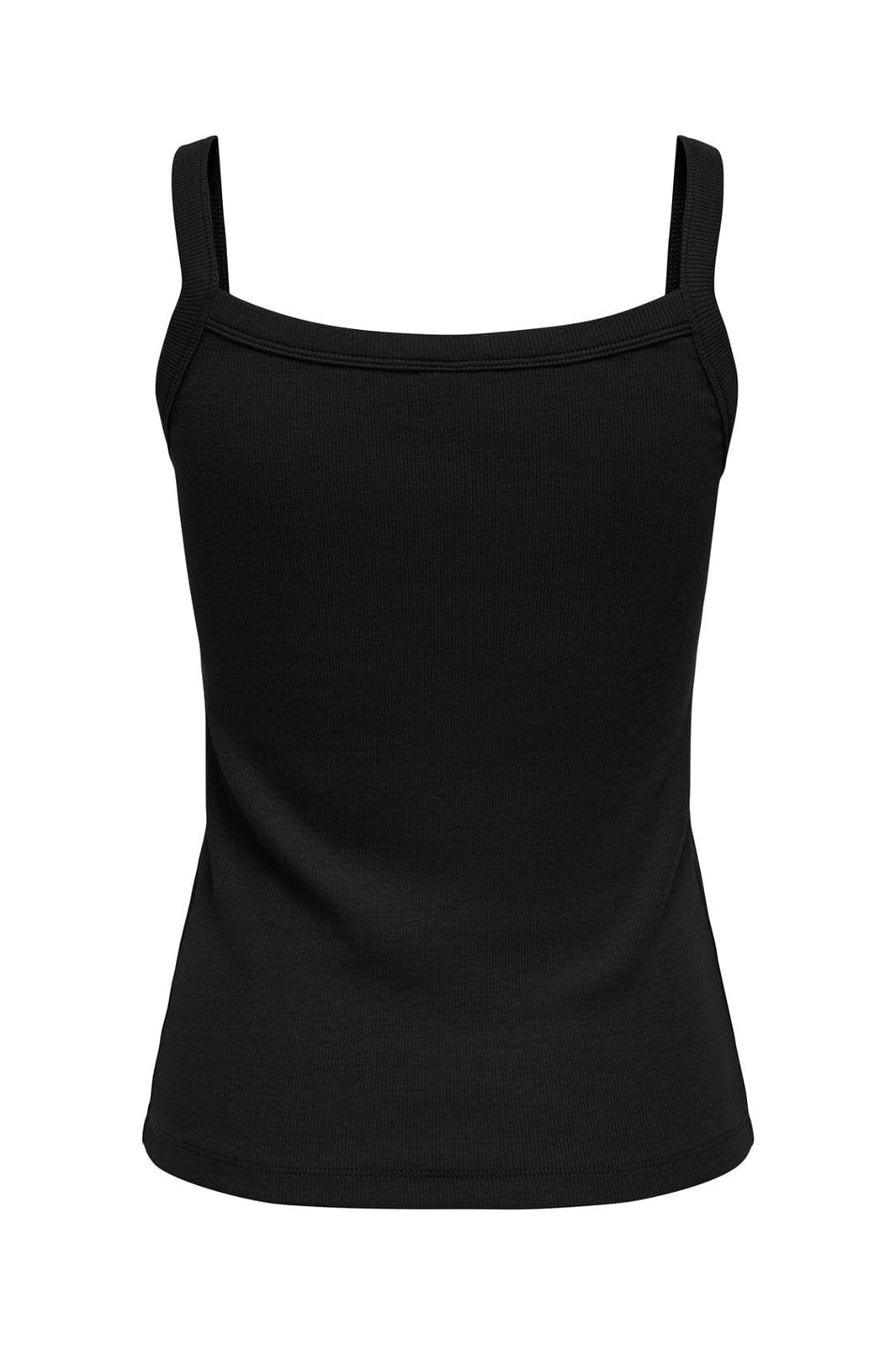 Only - Onlvira S/L Rib Top - 5091985 Black