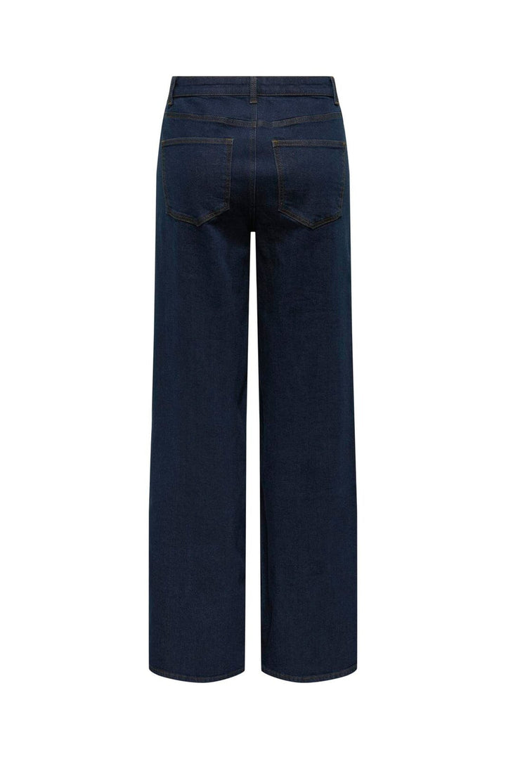 Only - Onlzenia Wide Leg Box - 4893136 Dark Blue Denim