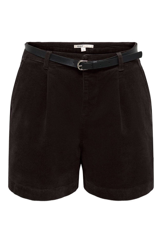Only - Onlzeva Belt Cord Shorts Cc - 5101092 Chocolate Torte