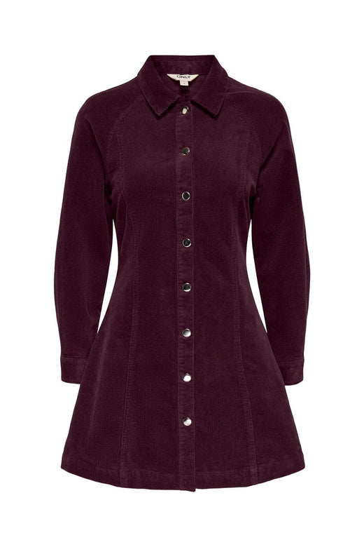 Only - Onlzeva L/S Short Cord Dress Cc - 5101105 Fig