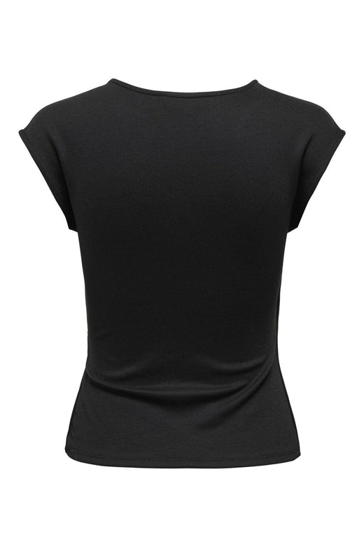 Only - Pgmatilda S/L Draped Top - 5085403 Black