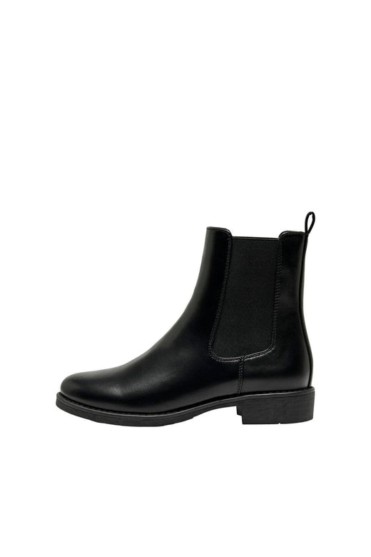 Only Shoes - Onlbibi-21 Pu Basic Boot - 4328260 Black