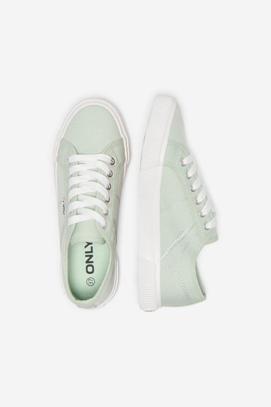 Only Shoes - Onlnicola Canvas Sneaker - 4951346 Green Lily