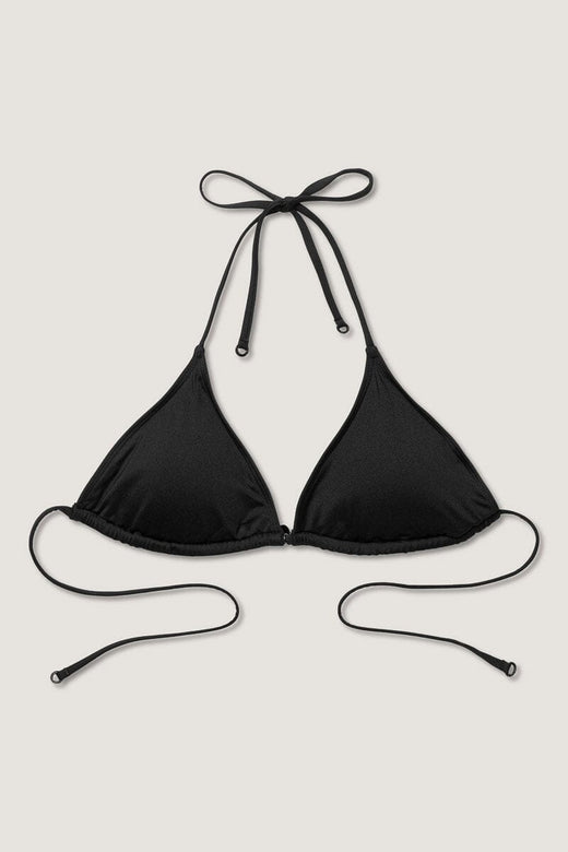 Panos Emporio - Galathea Solid Top Bikini Top Pews2638 - Black