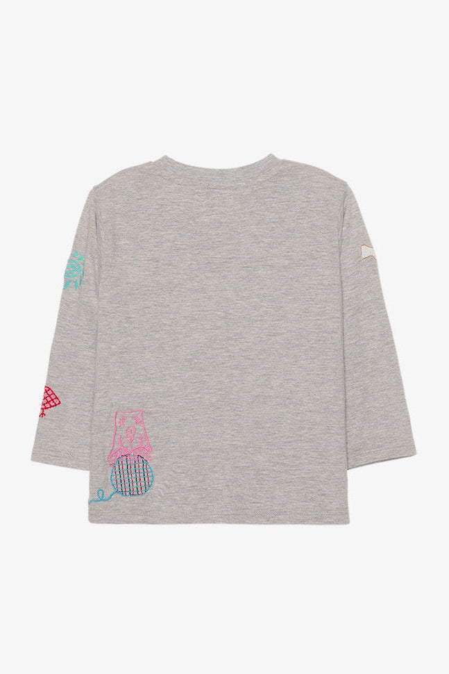 Sissel Edelbo - Billie Mini Top Se 2054 - Grey MéLange