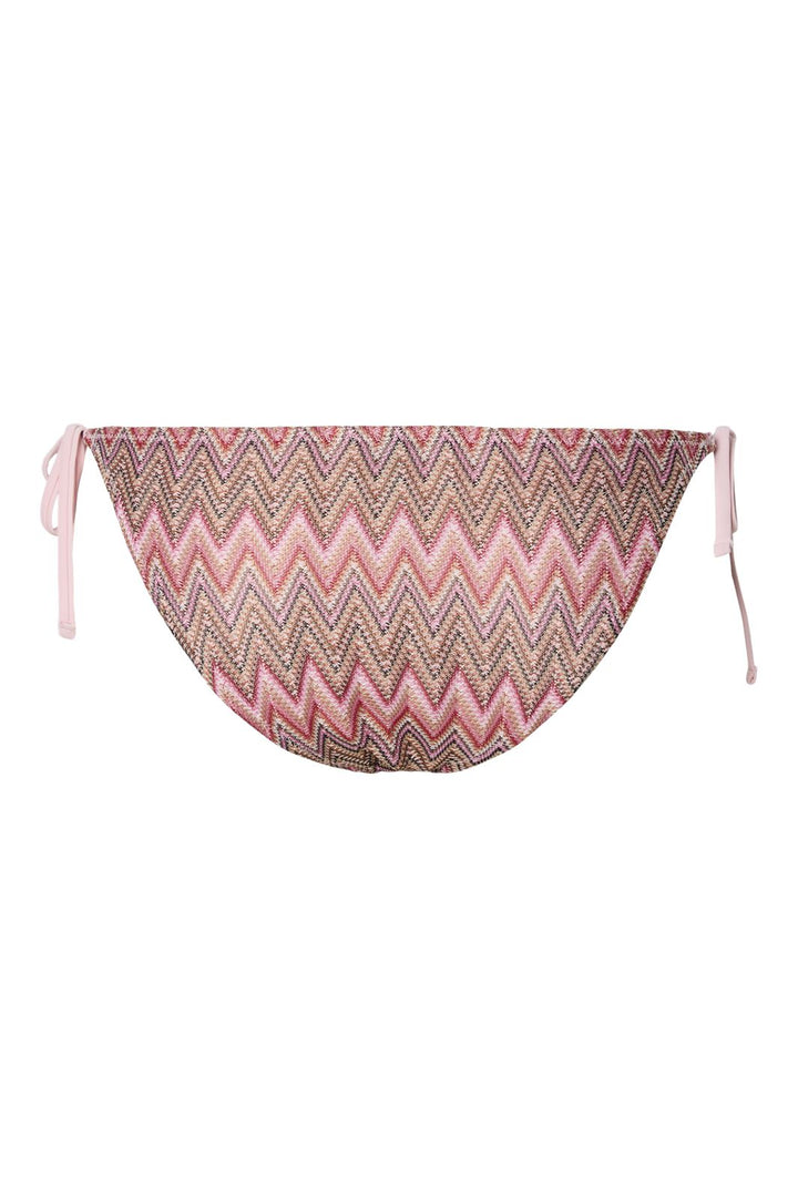 Pieces - Pcada Bikini Knitted Brazil Sww - 4704922 Rose Shadow Multi Color Jacquard Pattern