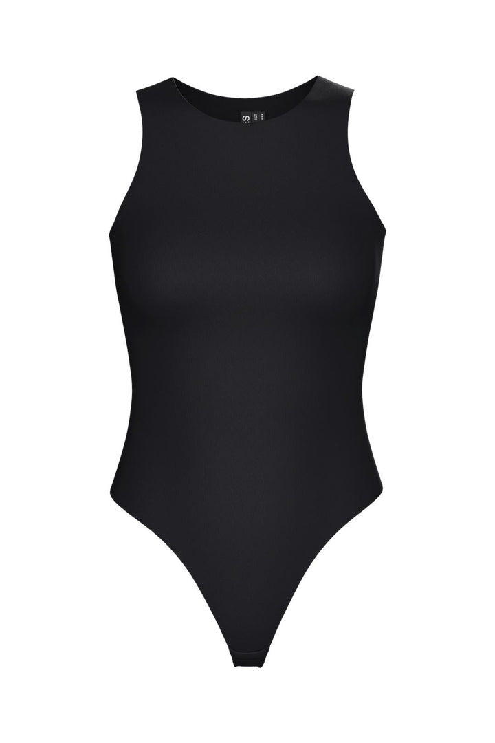 Pieces - Pcadina Sl Tank Top Bodystocking - 4743030 Black
