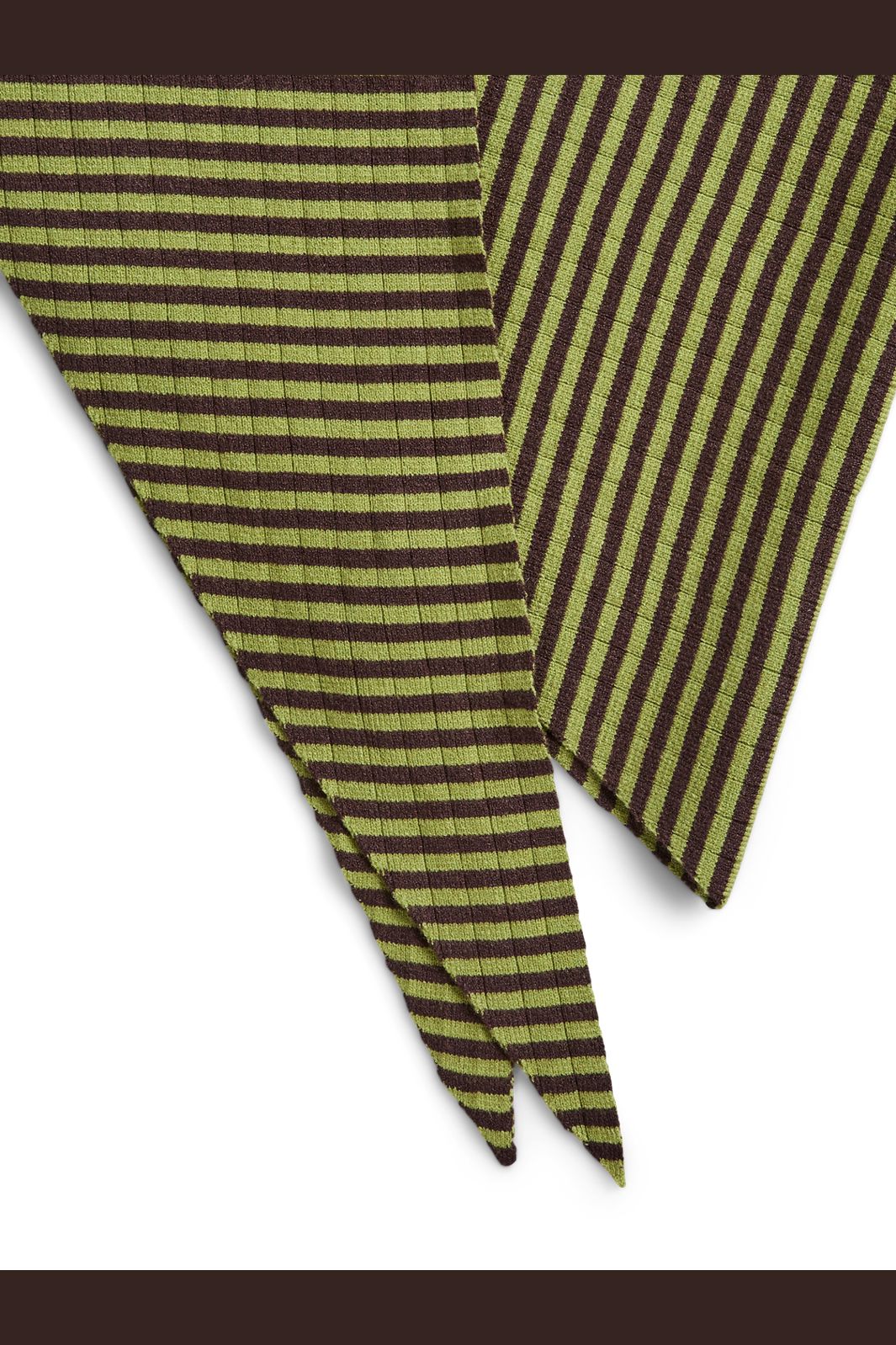 Pieces - Pcalberte Triangle Scarf - 5073884 Woodbine Chicory Coffee