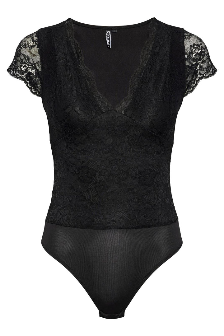 Pieces - Pcalice Bodystocking - 4481359 Black Bodystockings 