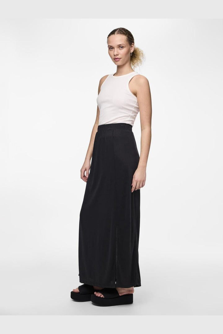 Pieces - Pcanora Ankle Skirt - 4472411 Black
