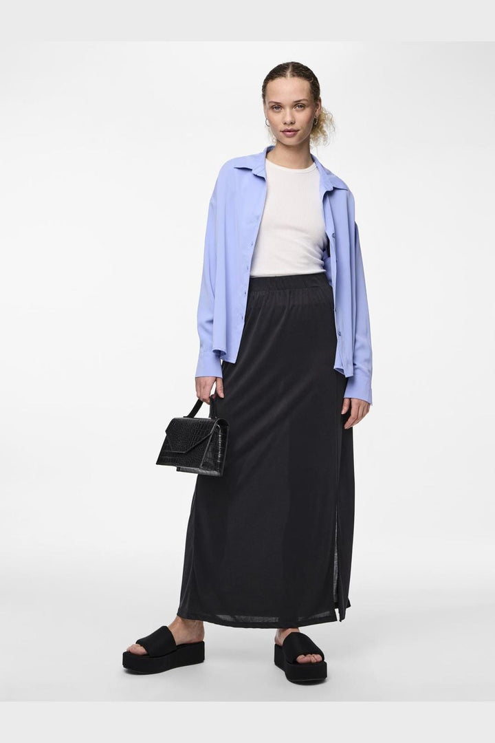 Pieces - Pcanora Ankle Skirt - 4472411 Black