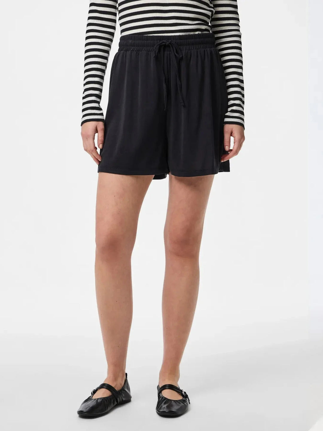 Pieces - Pcanora Shorts - 4472426 Black Shorts 