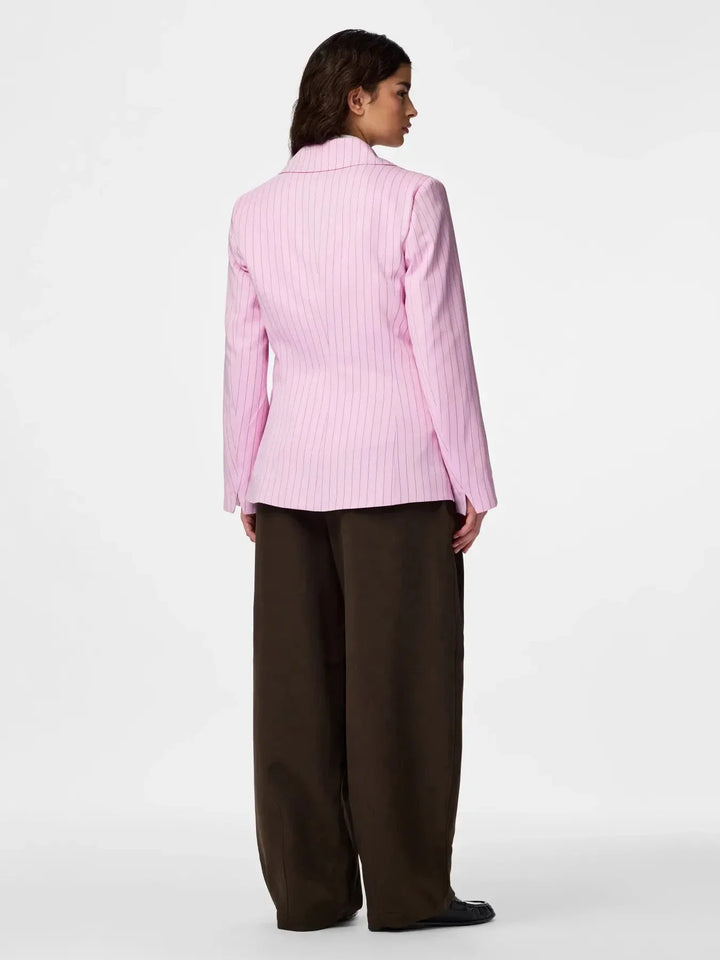 Pieces - Pcbellis Blazer - 4964382 Roseate Spoonbill White Blazere 