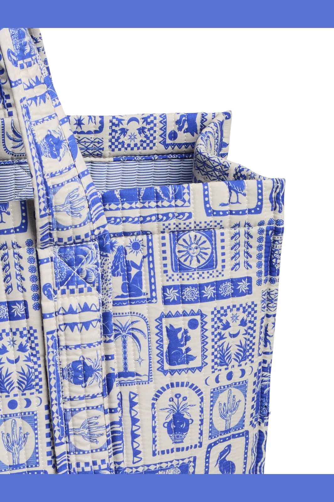 Pieces - Pcbianca Shopper Fc - 4954853 Birch Indigo