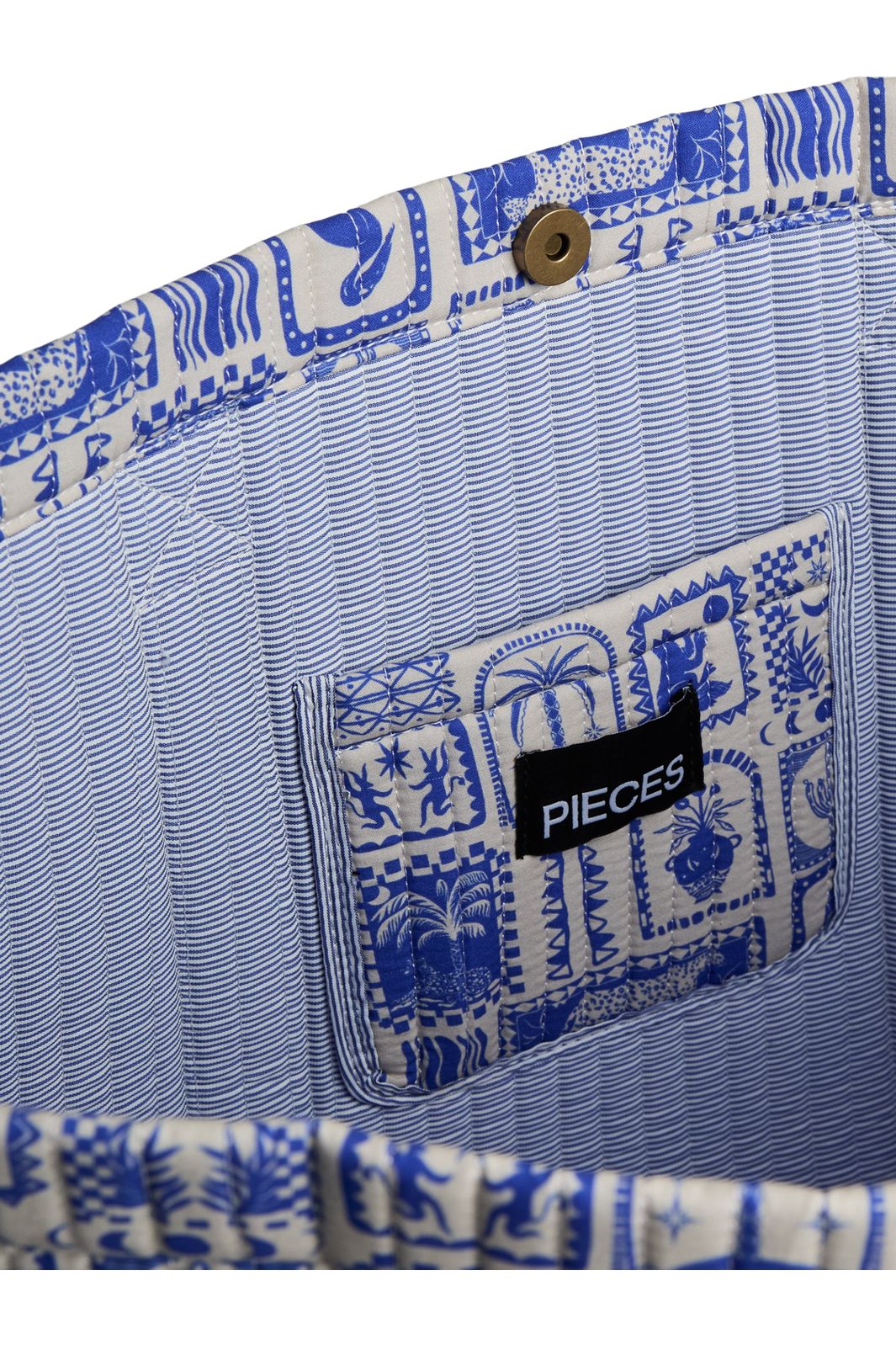 Pieces - Pcbianca Shopper Fc - 4954853 Birch Indigo