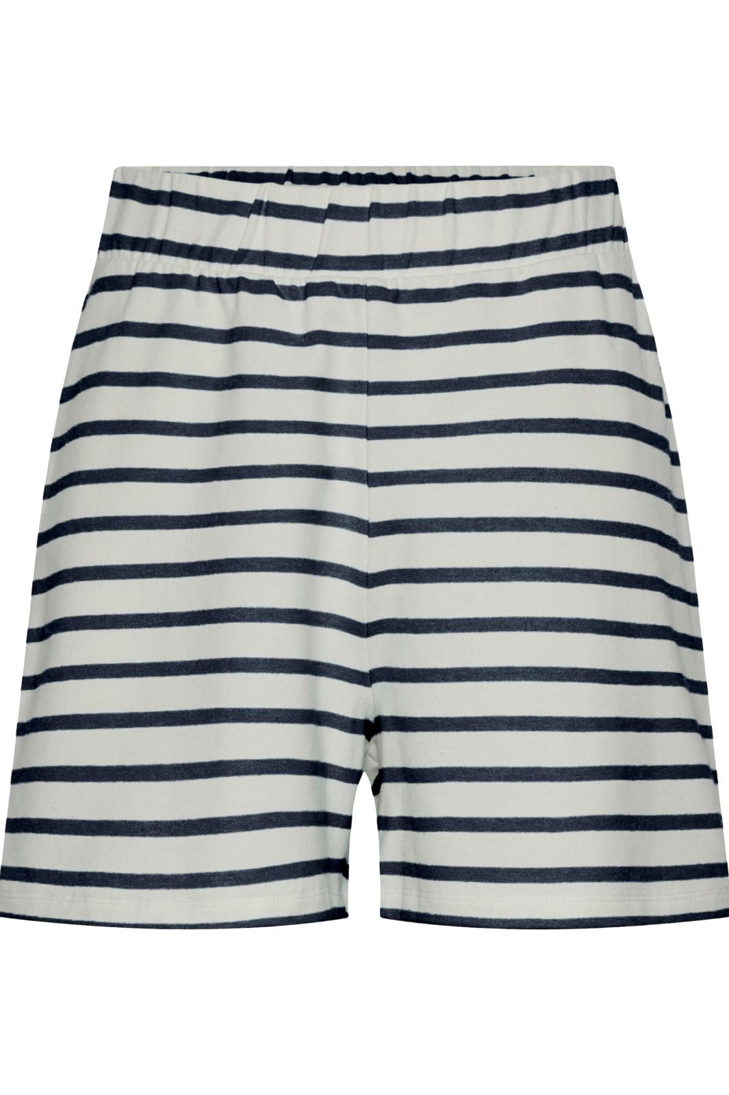 Pieces - Pcbibbi Shorts Pb - 4419805 Cloud Dancer Navy Blazer Shorts 