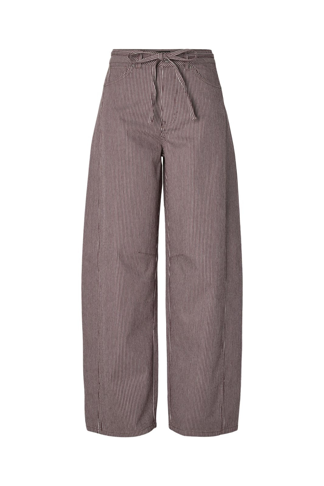 Pieces - Pcbillo Tie Barrel Jeans - 4972415 Sparrow Cloud Dancer