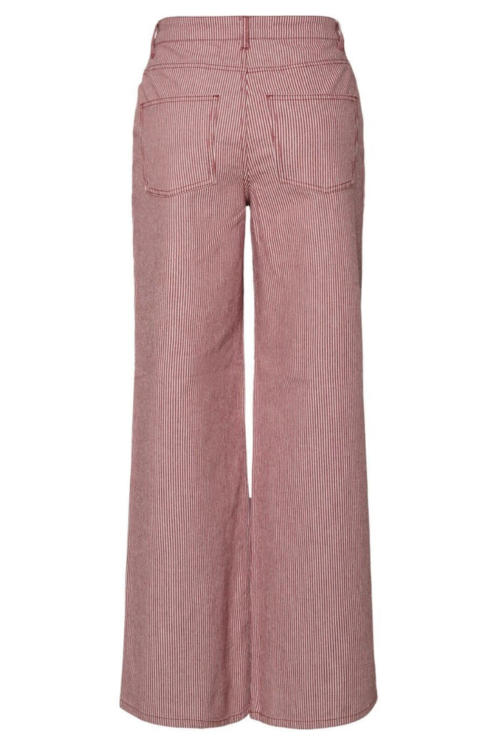 Pieces - Pcbillo Wide Denim Jeans - 4746223 Chili Oil Cloud Dancer Jeans 