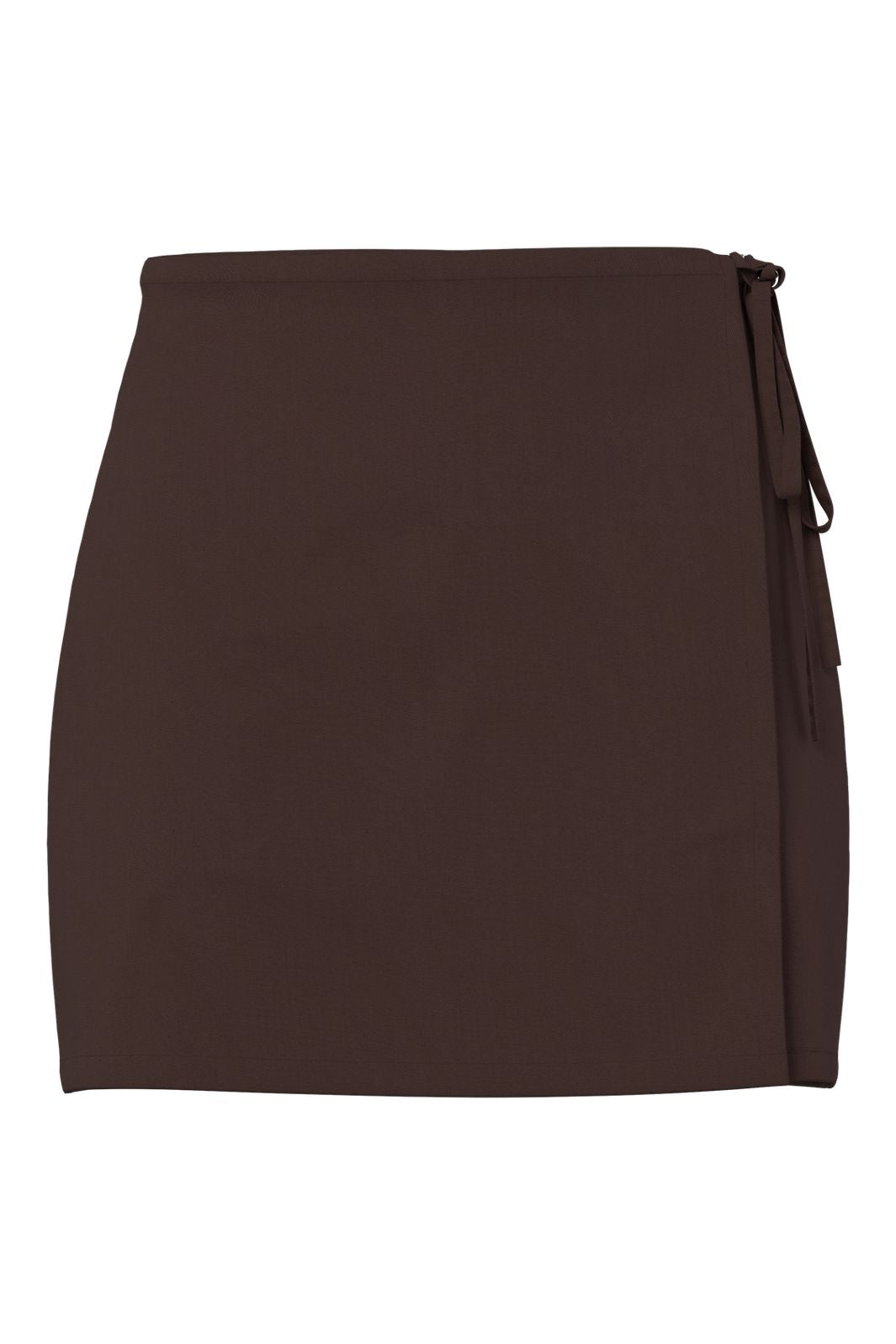 Pieces - Pcbosella Wrap Skirt - 5086154 Hot Fudge