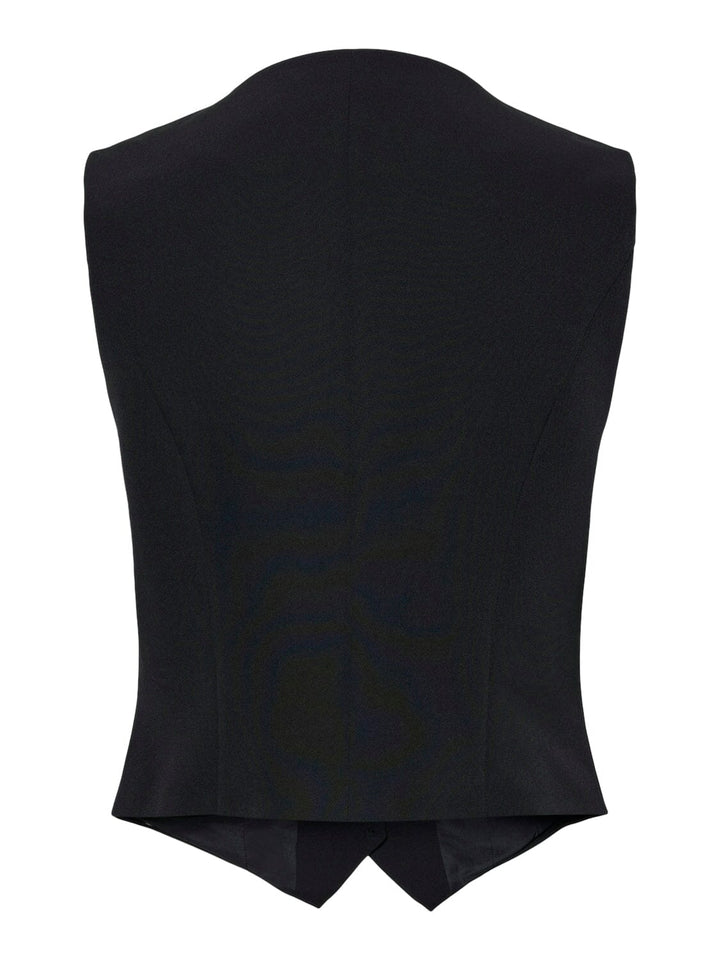 Pieces - Pcbozzy Vest - 4563734 Black Veste 