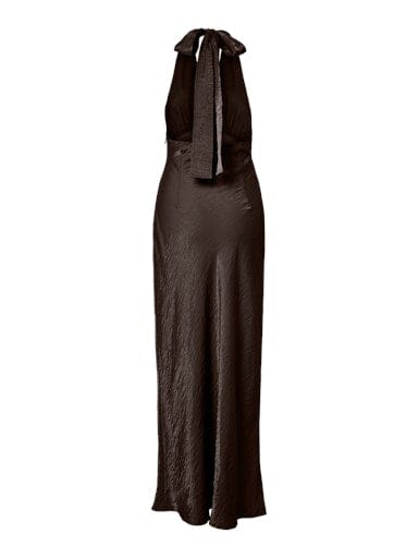 Pieces - Pcbyrsa Sl Ankle Dress Pp - 5100847 Hot Fudge Kjoler 