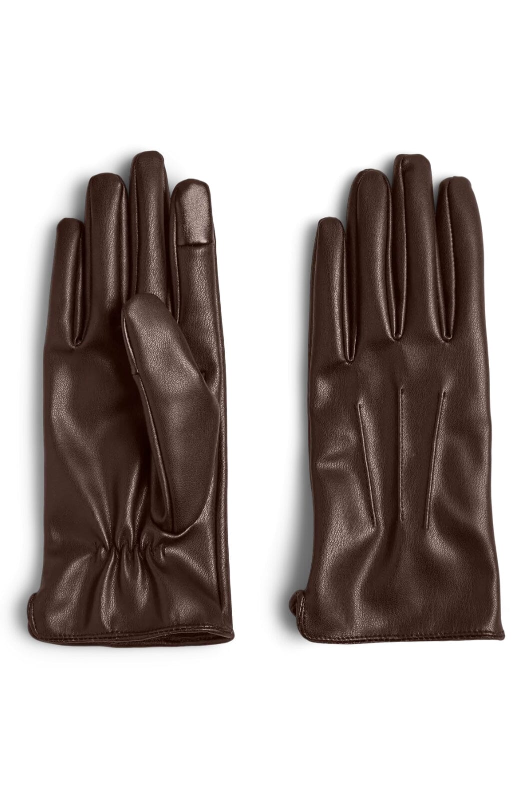 Pieces - Pccellie Smart Gloves Wb - 4863497 Hot Fudge Handsker & Vanter 