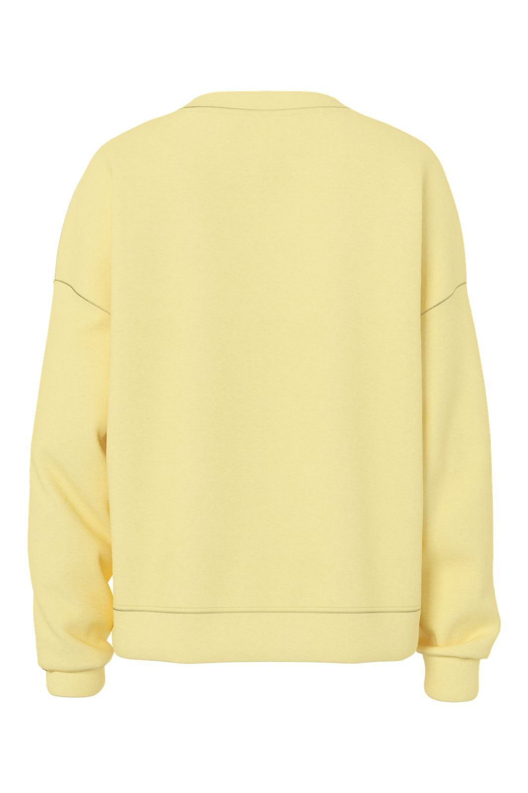 Pieces - Pcchilli Ls Loose Sweat - 4962648 Pale Banana