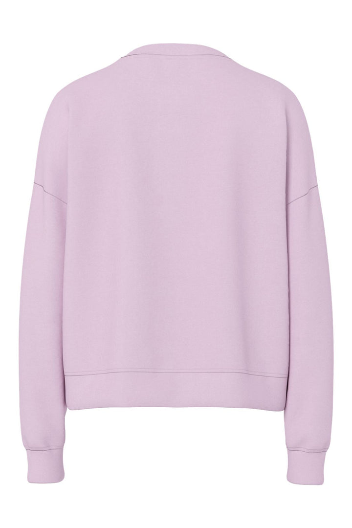 Pieces - Pcchilli Ls Sweat - 3728535 Winsome Orchid