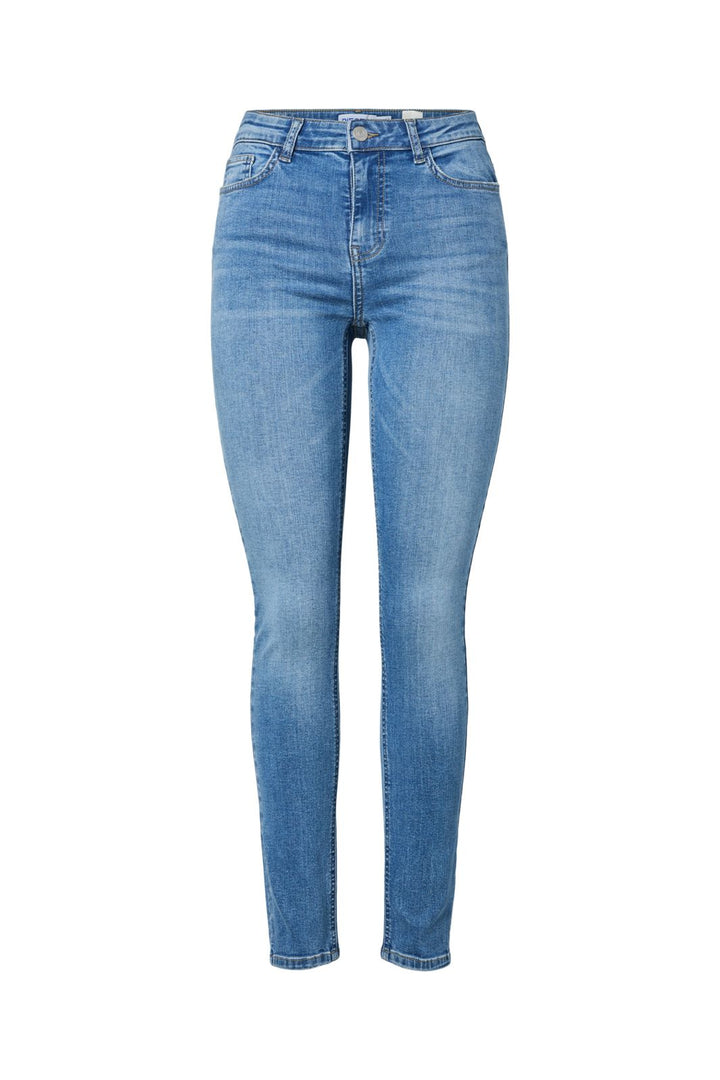 Pieces - Pcdaisy Skinny Jeans - 5039522 Medium Blue Denim