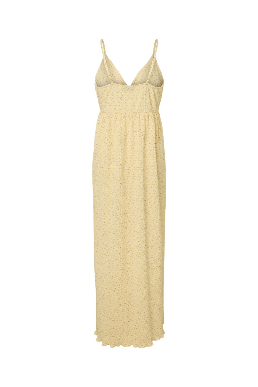 Pieces - Pcflora Sl Strap Dress Msa - 4963662 French Vanilla Small White Flowers