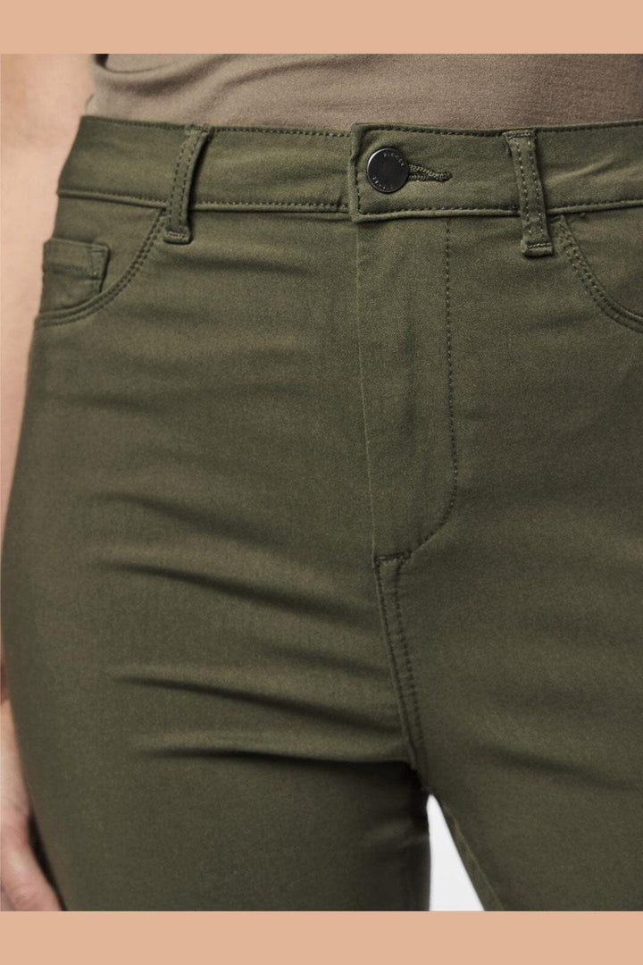 Pieces - Pchighskin Wear Jeggings - 4530982 Forest Night