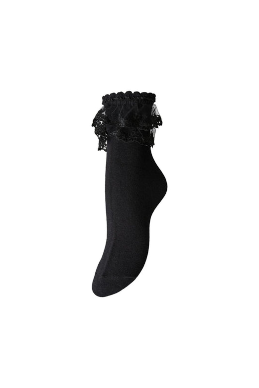 Pieces - Pcjoline Lace Sock - 4984897 Black Lace