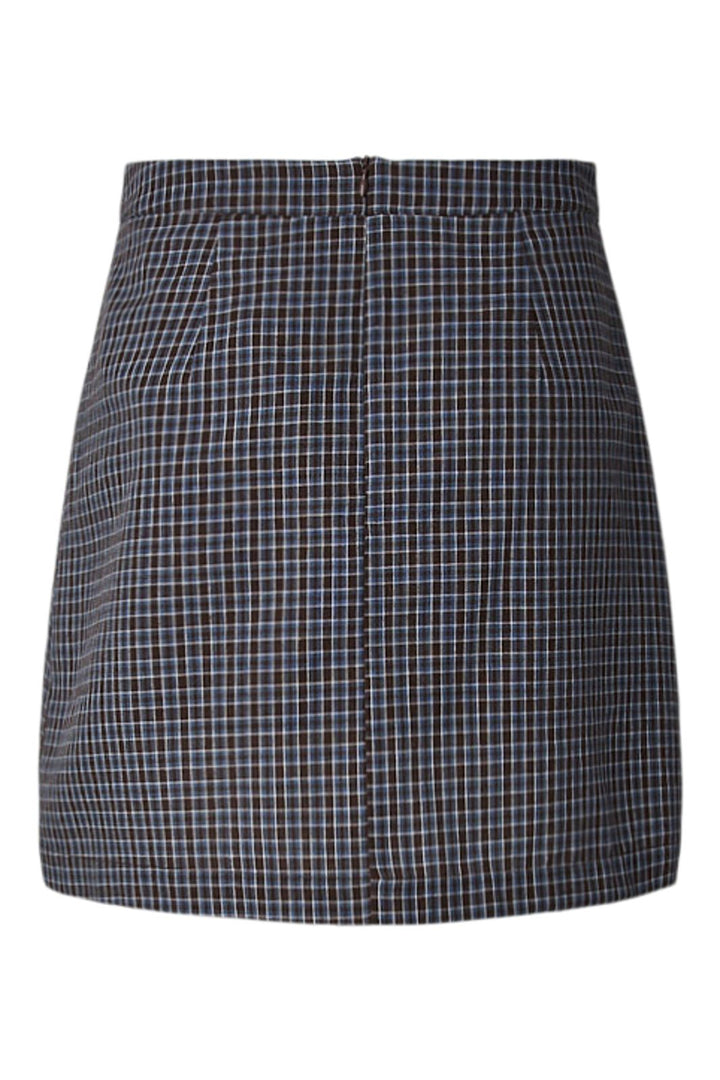 Pieces - Pcjuna A-Shaped Short Skirt - 5179491 Cashmere Blue Hot Fudge
