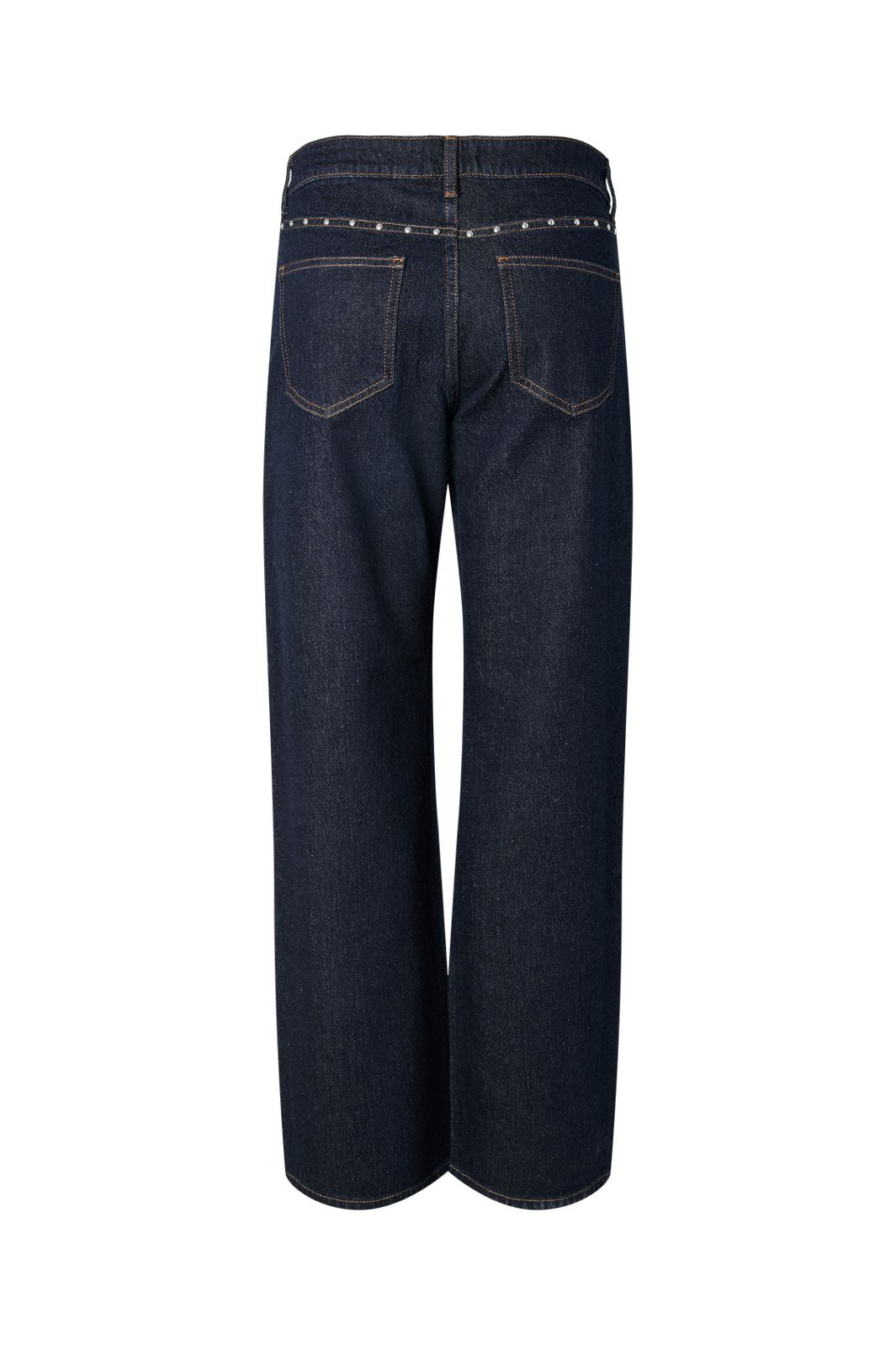 Pieces - Pckarla Wide Jeans Fsy Pp - 5036265 Dark Blue Denim Rinse