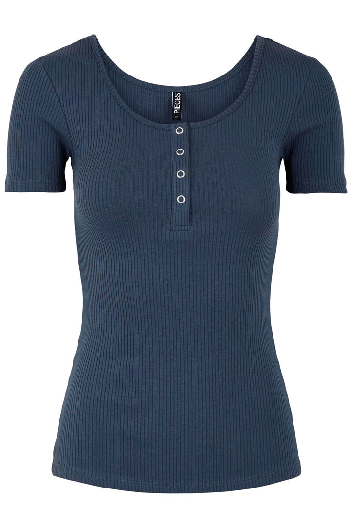 Pieces - PCKitte SS Top - Ombre Blue T-shirts 