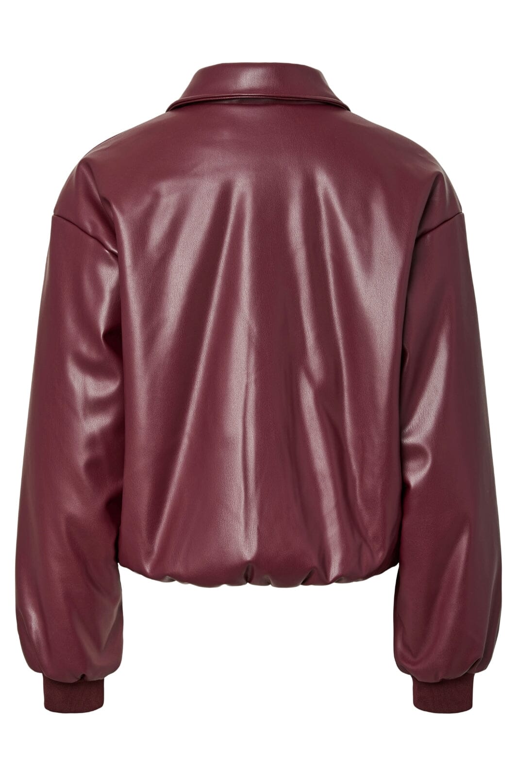 Pieces - Pclara Padded Coated Bomber Jacket - 4948870 Tawny Port Jakker 