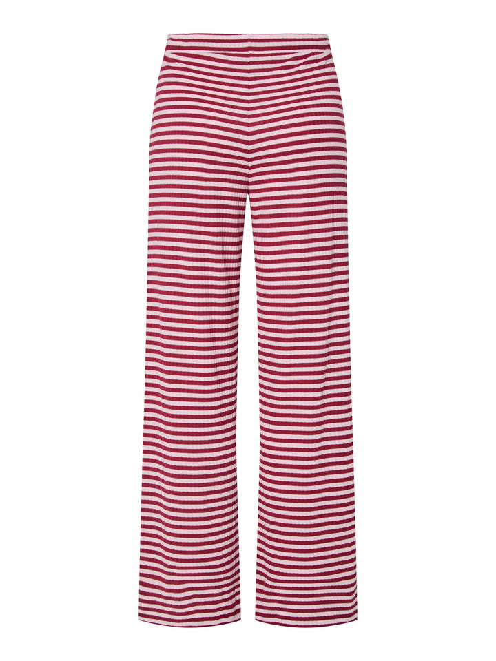 Pieces - Pclaya Wide Pants - 4963248 Goji Berry Pink Tulle Bukser 