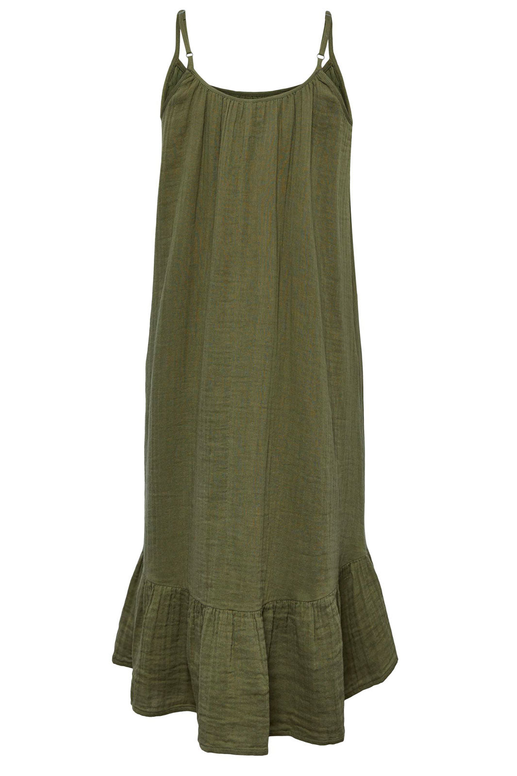 Pieces - Pclelou Slip Dress 24H - Sea Spray Kjoler 