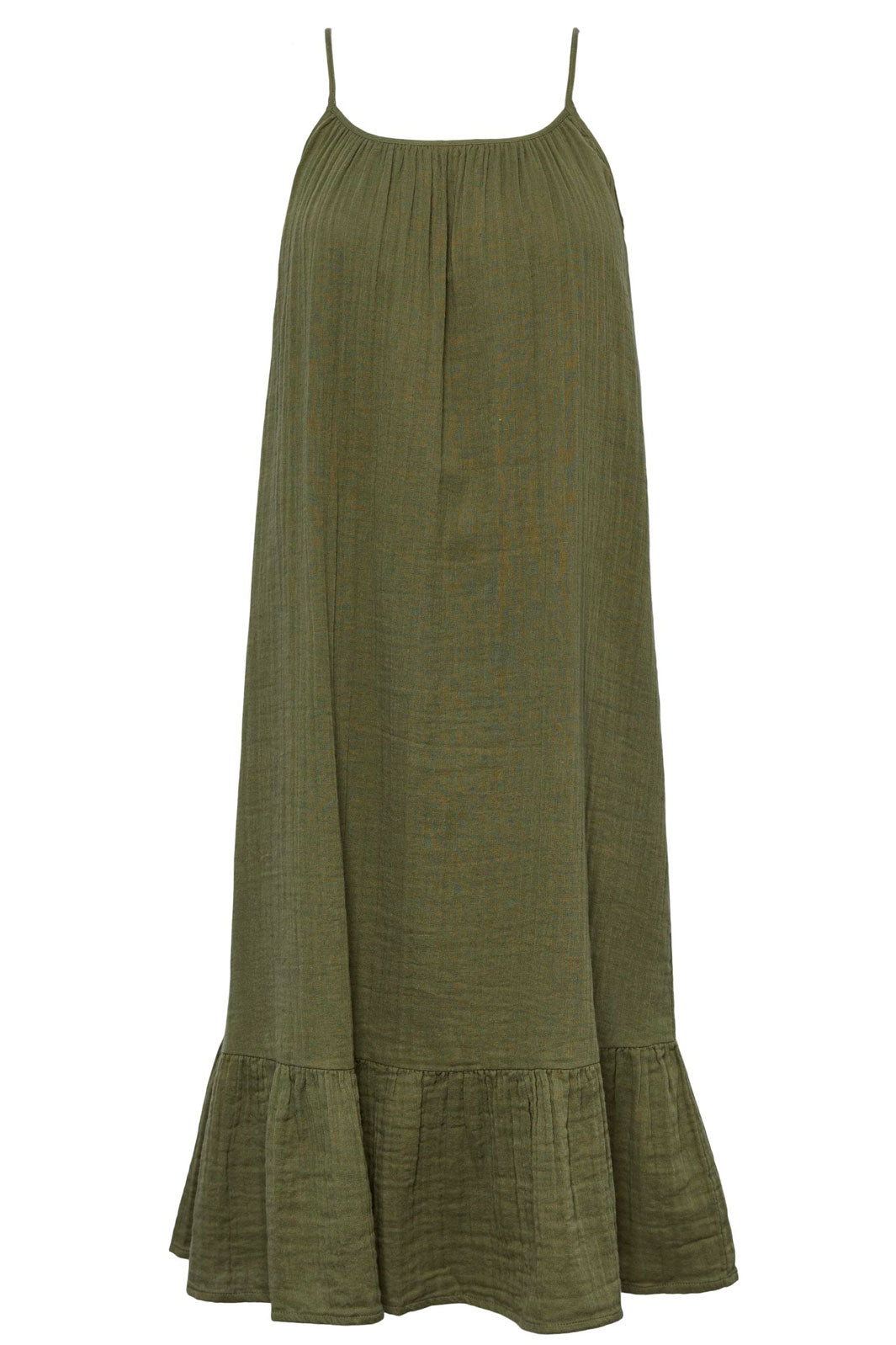 Pieces - Pclelou Slip Dress 24H - Sea Spray Kjoler 