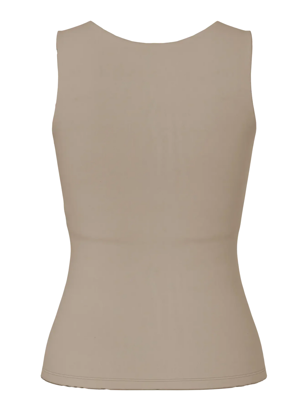 Pieces - Pclula Sl Reversible Tanktop - 4897665 Greige Tank Top 