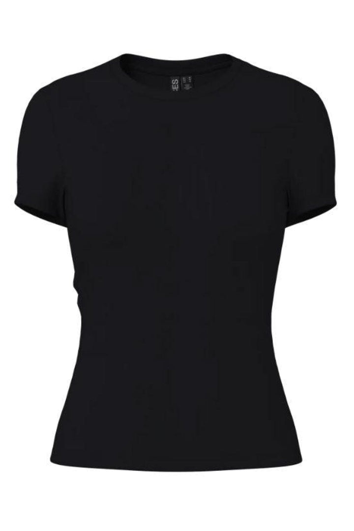 Pieces - Pclula Ss Tee - 4897667 Black T-shirts 