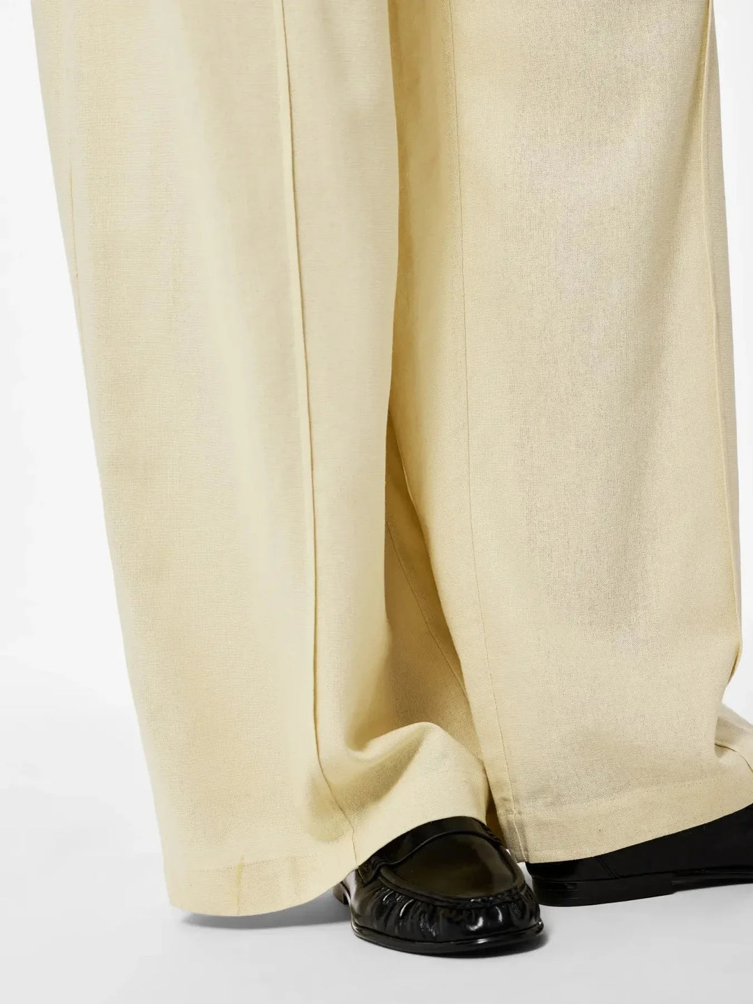 Pieces - Pcmajse Wide Pants Pp - 5040797 Birch Bukser 